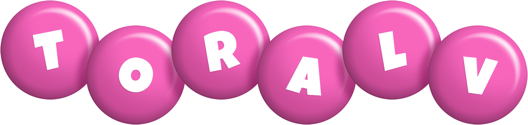 Toralv candy-pink logo