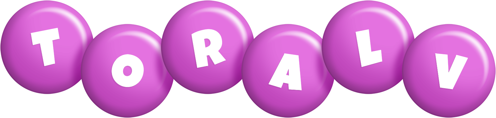 Toralv candy-purple logo