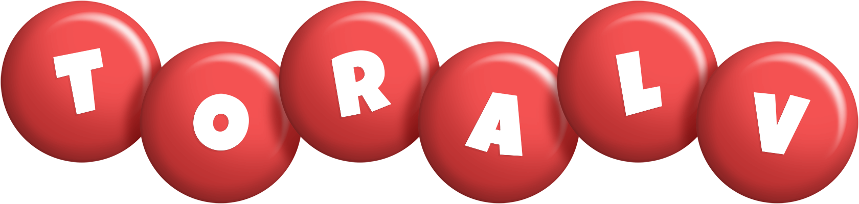 Toralv candy-red logo