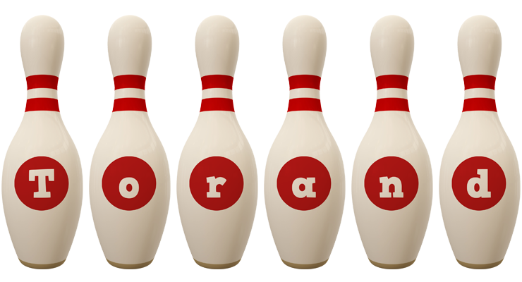 Torand bowling-pin logo