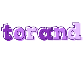 Torand sensual logo