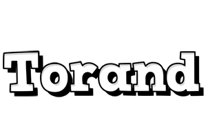 Torand snowing logo