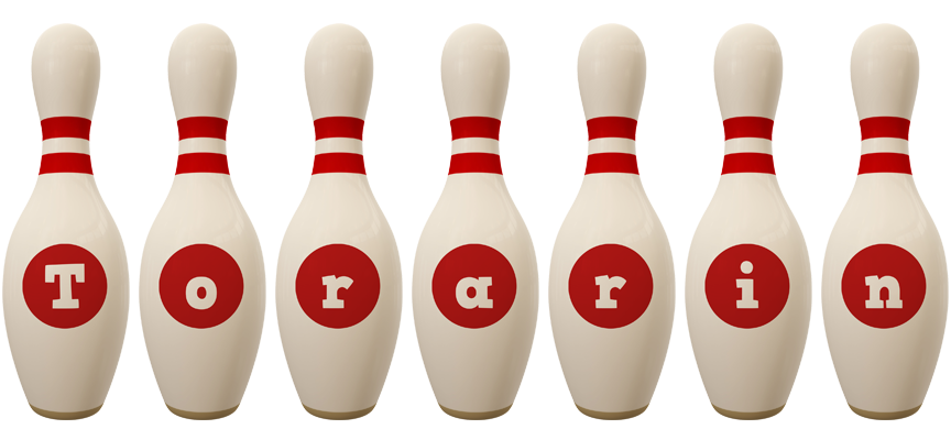 Torarin bowling-pin logo