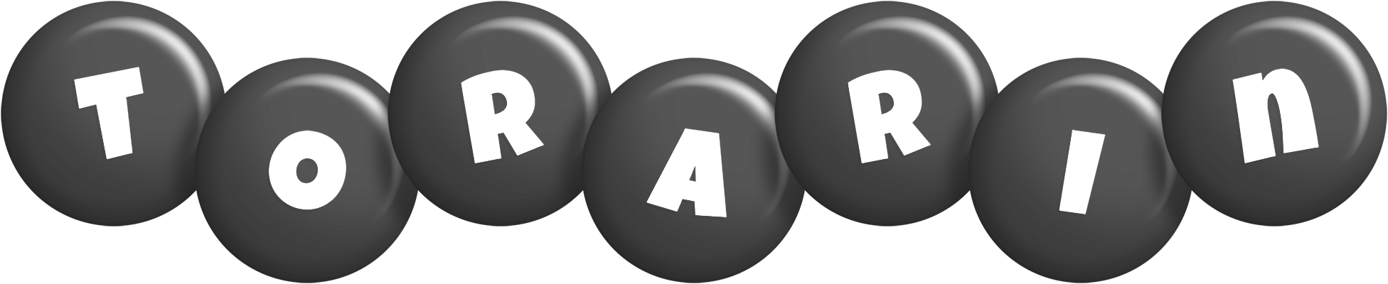 Torarin candy-black logo