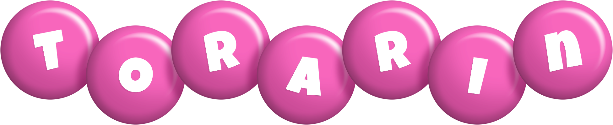 Torarin candy-pink logo