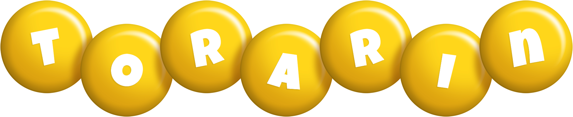 Torarin candy-yellow logo