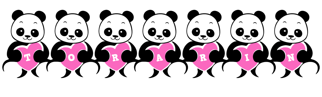 Torarin love-panda logo