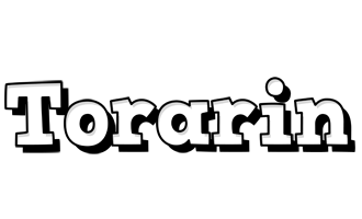 Torarin snowing logo