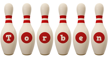 Torben bowling-pin logo