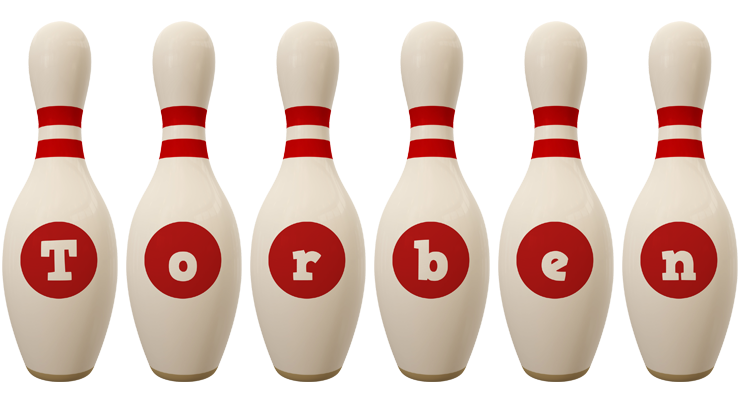 Torben bowling-pin logo