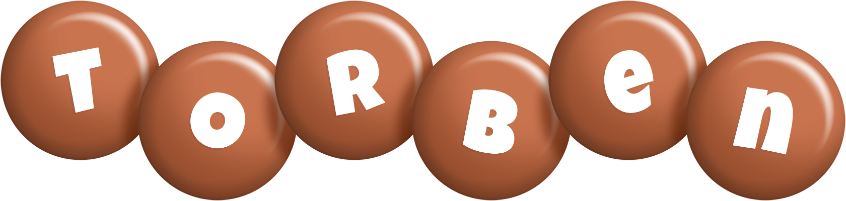 Torben candy-brown logo