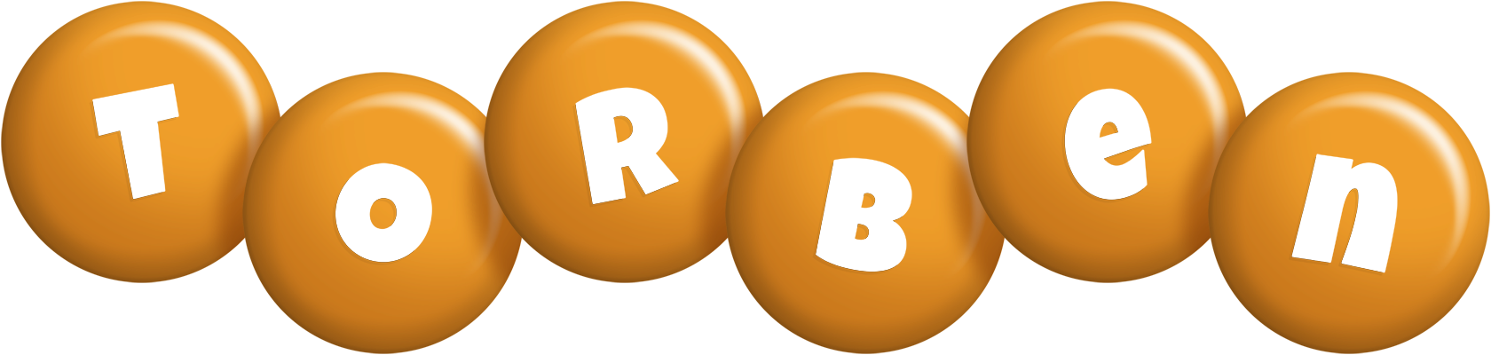 Torben candy-orange logo