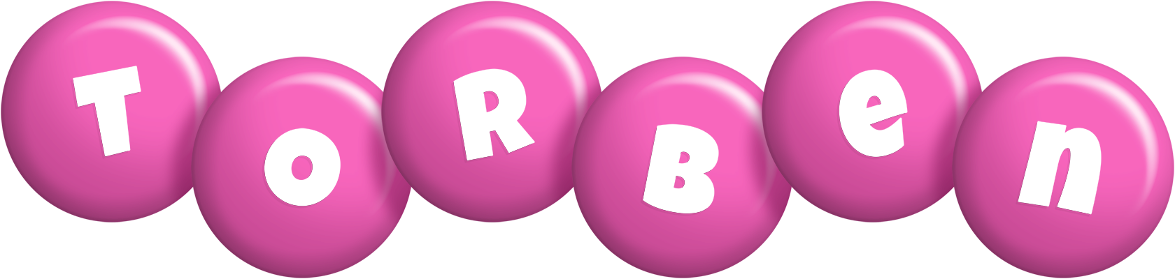 Torben candy-pink logo