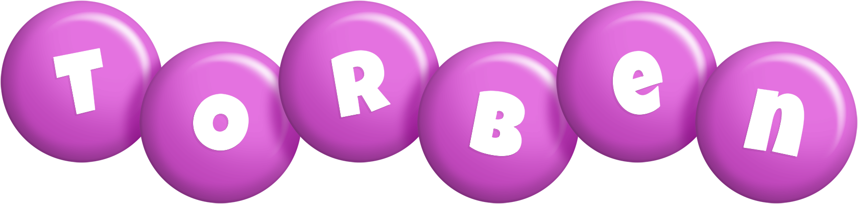 Torben candy-purple logo