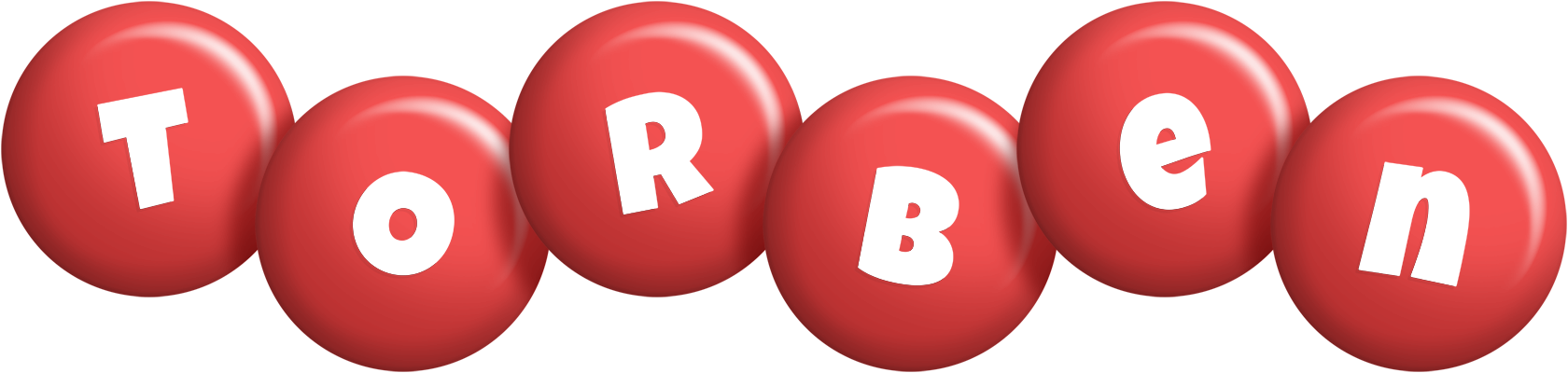 Torben candy-red logo