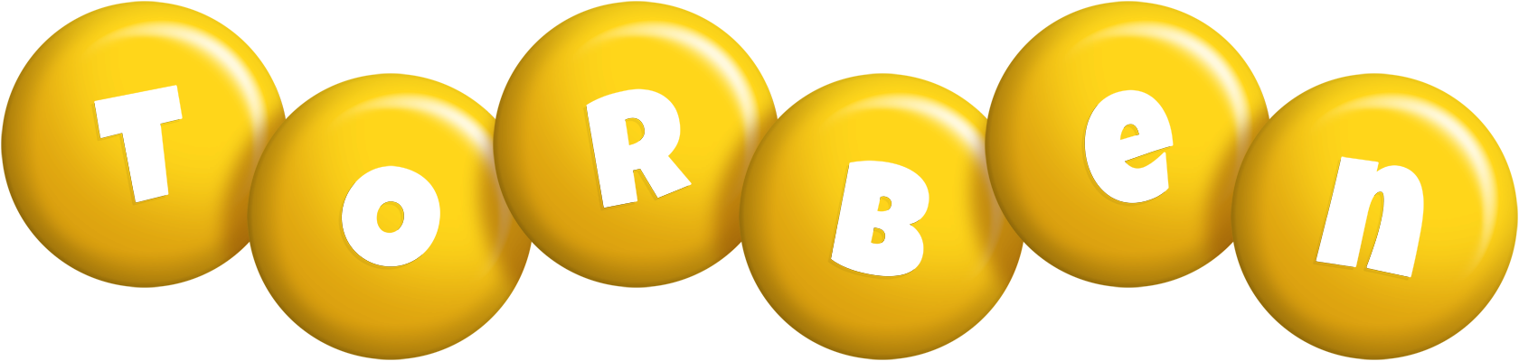 Torben candy-yellow logo