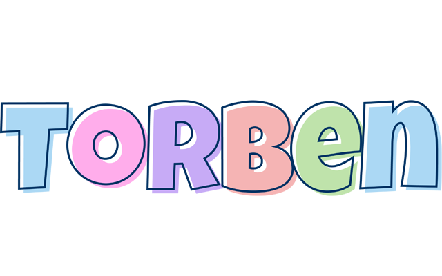 Torben pastel logo