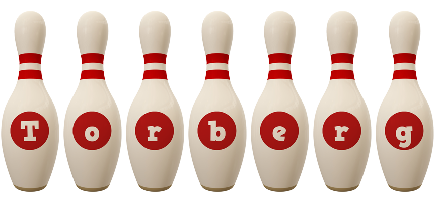 Torberg bowling-pin logo