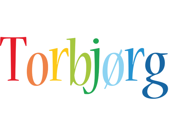 Torbjørg birthday logo