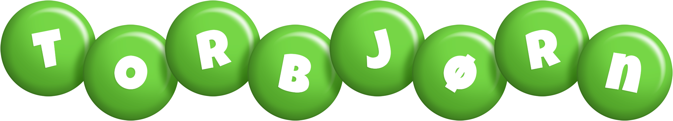Torbjørn candy-green logo