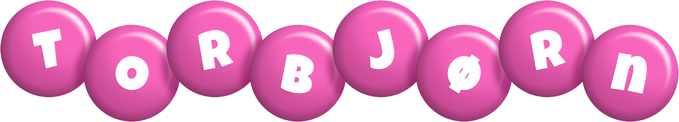 Torbjørn candy-pink logo