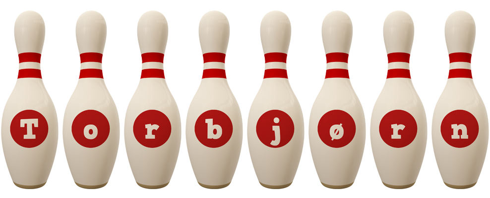 Torbjørn bowling-pin logo
