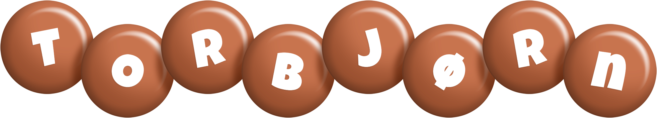 Torbjørn candy-brown logo