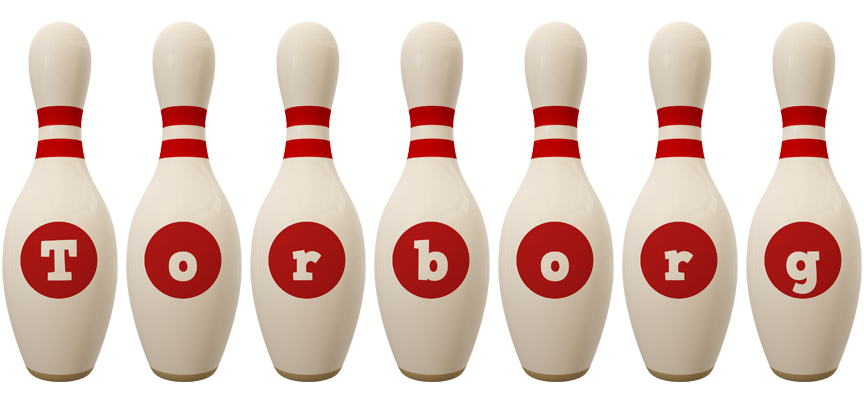 Torborg bowling-pin logo
