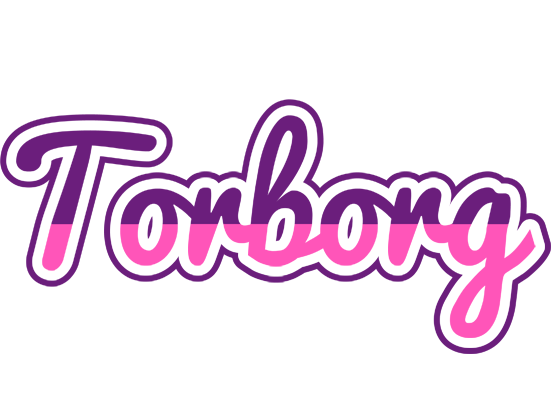 Torborg cheerful logo
