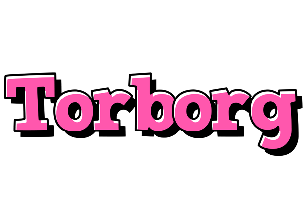 Torborg girlish logo