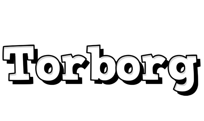Torborg snowing logo