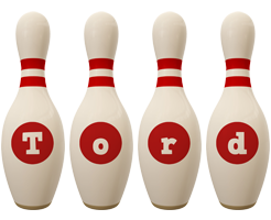 Tord bowling-pin logo