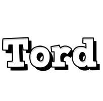 Tord snowing logo