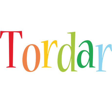 Tordar birthday logo