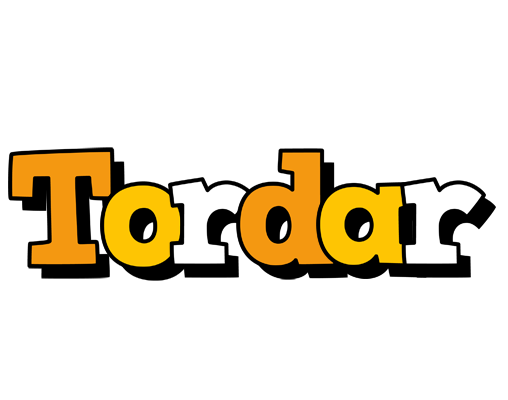Tordar cartoon logo