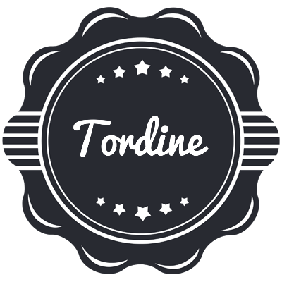 Tordine badge logo