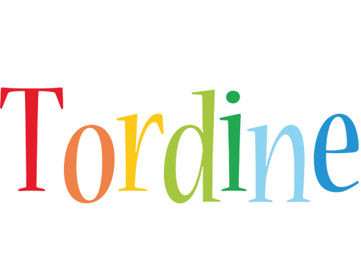 Tordine birthday logo