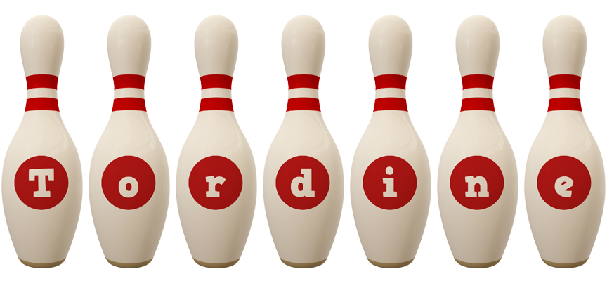 Tordine bowling-pin logo