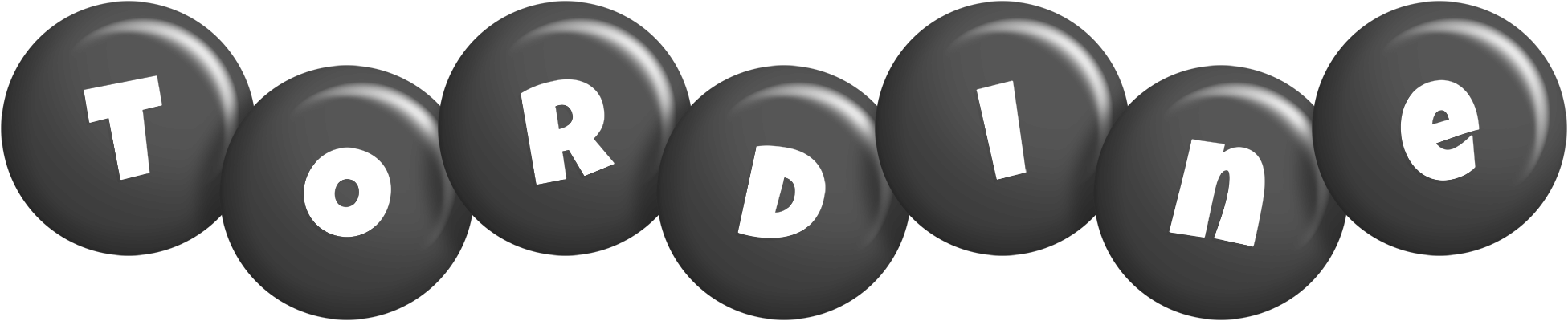 Tordine candy-black logo