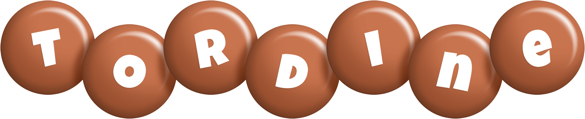 Tordine candy-brown logo
