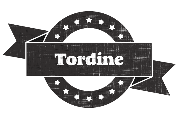 Tordine grunge logo