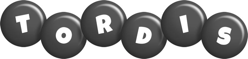 Tordis candy-black logo