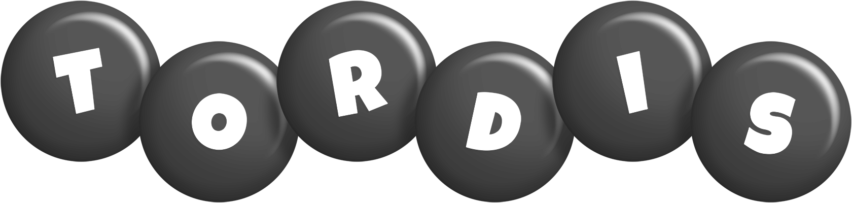 Tordis candy-black logo