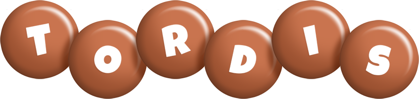 Tordis candy-brown logo