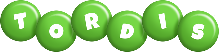 Tordis candy-green logo