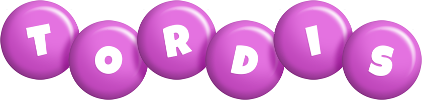 Tordis candy-purple logo