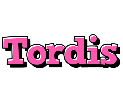 Tordis girlish logo