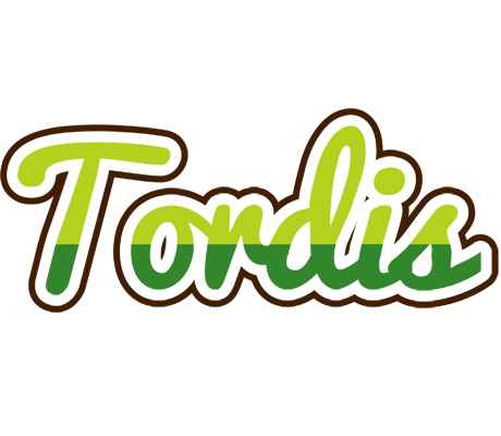 Tordis golfing logo