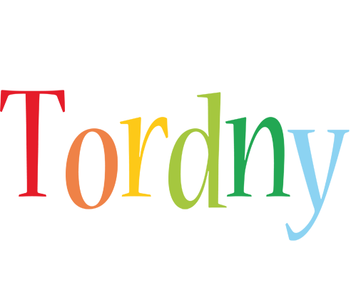Tordny birthday logo