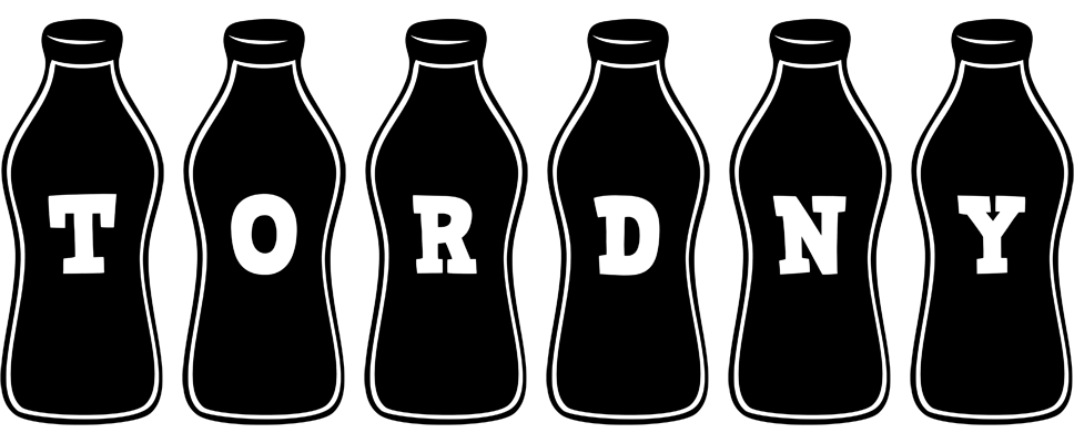 Tordny bottle logo